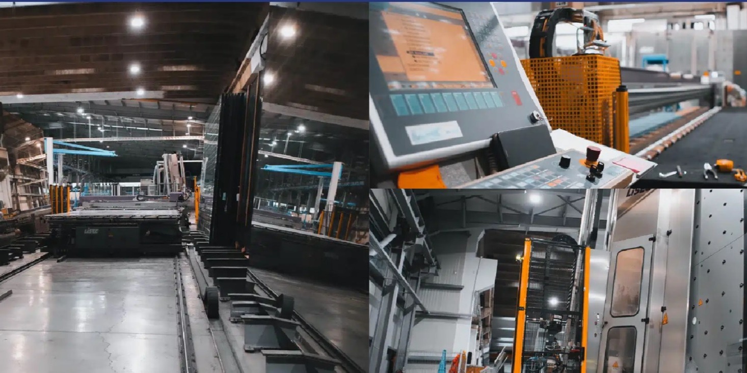 Architectural glass production, European facility