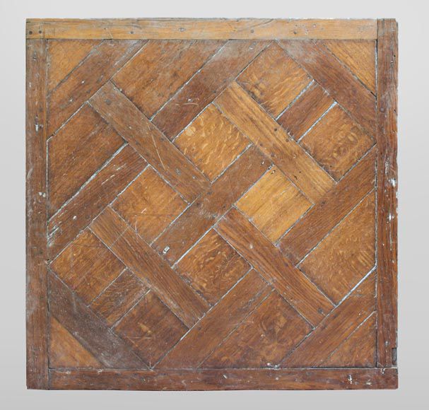 Versailles pattern oak parquet panel reference 4