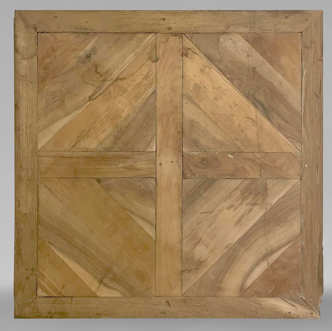 Versailles pattern oak parquet panel reference 7